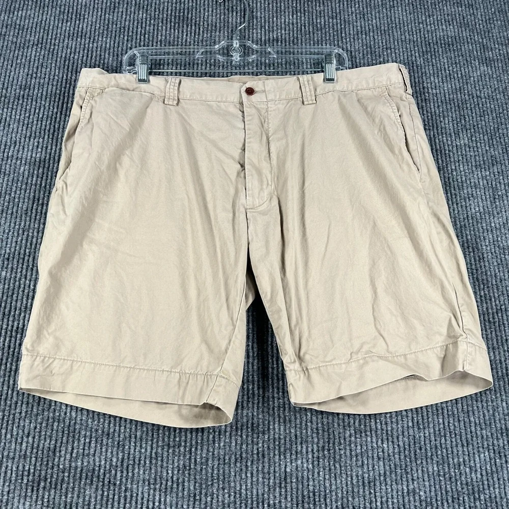 Polo Ralph Lauren Shorts Mens 40 Beige Chino Casual Lightweight Outdoors 8